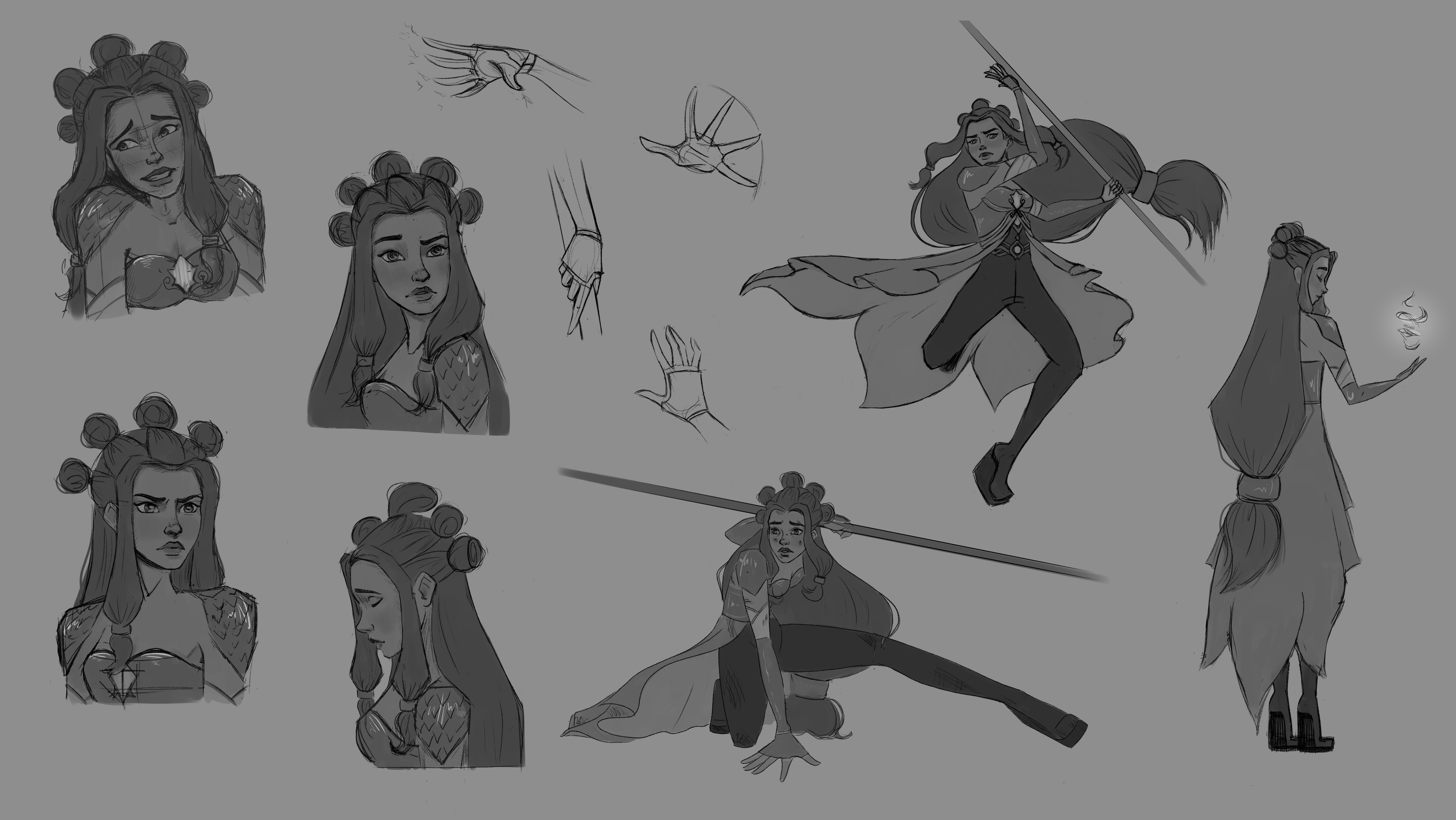 Lyriel expressions + poses